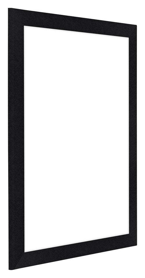 Como MDF Fotolijst 36x49cm Zwart Mat Voorzijde Schuin | Yourdecoration.nl
