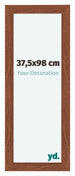 Como MDF Fotolijst 37 5x98cm Walnoot Voorzijde Maat | Yourdecoration.nl