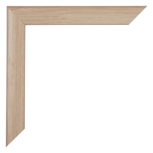 Como MDF Fotolijst 42x60cm Eiken Licht Hoek | Yourdecoration.nl