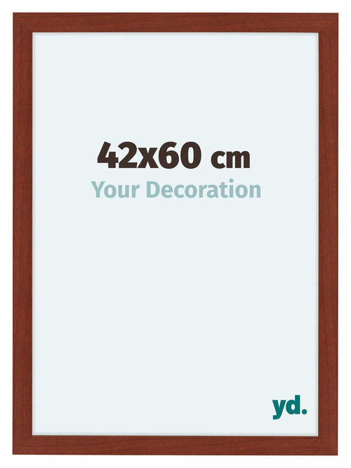 Como MDF Fotolijst 42x60cm Kersen Voorzijde Maat | Yourdecoration.nl