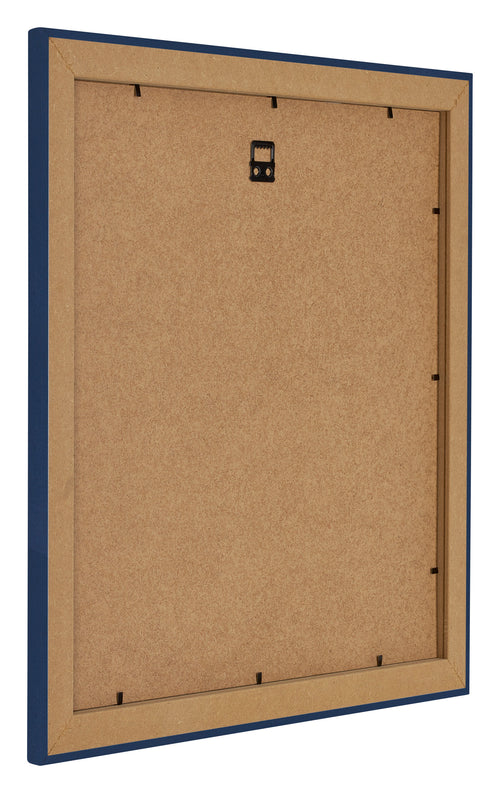 Como MDF Fotolijst 45x45cm Donkerblauw Geveegd Achterzijde Schuin | Yourdecoration.nl
