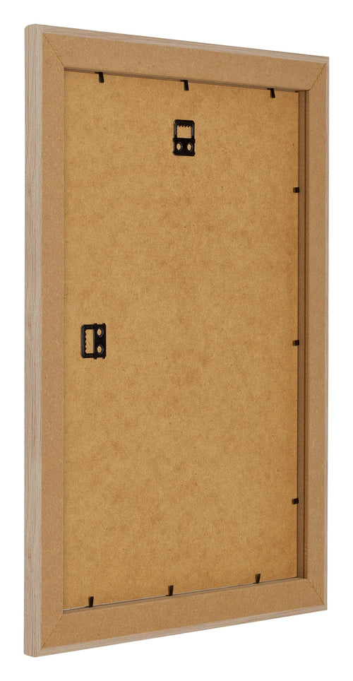 Como MDF Fotolijst 45x60cm Eiken Licht Achterzijde Schuin | Yourdecoration.nl