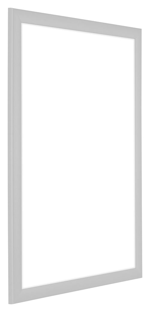 Como MDF Fotolijst 49x68cm Wit Hoogglans Voorzijde Schuin | Yourdecoration.nl
