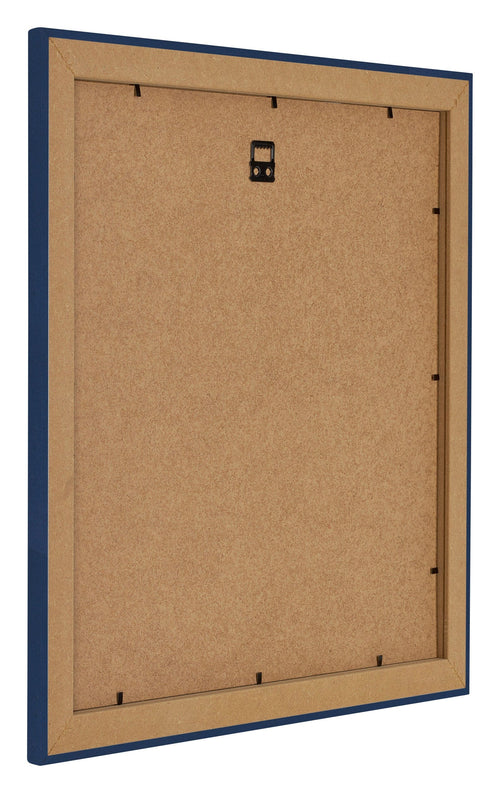 Como MDF Fotolijst 50x50cm Donkerblauw Geveegd Achterzijde Schuin | Yourdecoration.nl