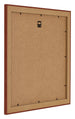 Como MDF Fotolijst 50x50cm Kersen Achterzijde Schuin | Yourdecoration.nl