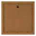 Como MDF Fotolijst 50x50cm Notenhout Licht Achterzijde | Yourdecoration.nl
