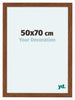 Como MDF Fotolijst 50x70cm Eiken Rustiek Voorzijde Maat | Yourdecoration.nl