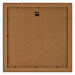 Como MDF Fotolijst 60x60cm Notenboom Achterzijde | Yourdecoration.nl