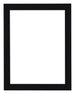 Como MDF Fotolijst 60x80cm Zwart Hoogglans Voorzijde | Yourdecoration.nl