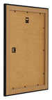 Como MDF Fotolijst 60x80cm Zwart Mat Achterzijde Schuin | Yourdecoration.nl