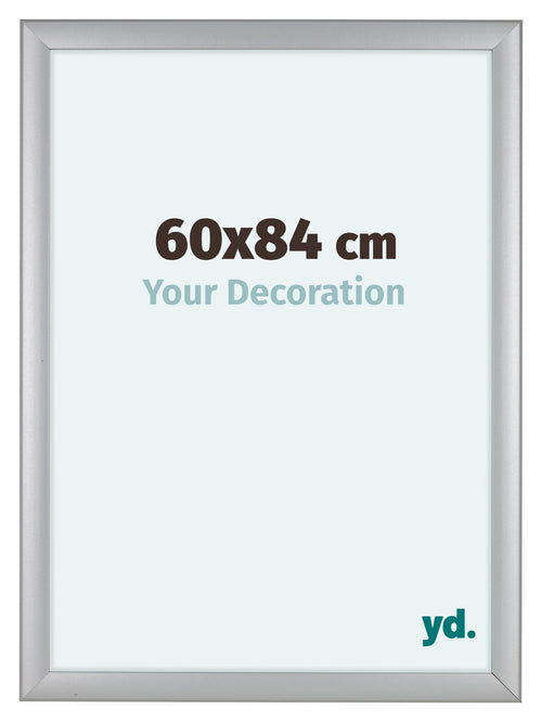 Como MDF Fotolijst 60x84cm Zilver Mat Voorzijde Maat | Yourdecoration.nl
