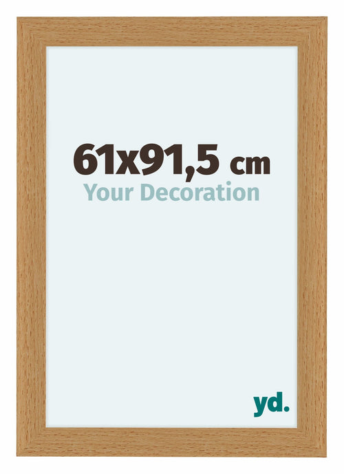 Como MDF Fotolijst 61x91 5cm Beuken Voorzijde Maat | Yourdecoration.nl