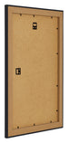 Como MDF Fotolijst 62x93cm Zwart Houtnerf Achterzijde Schuin | Yourdecoration.nl