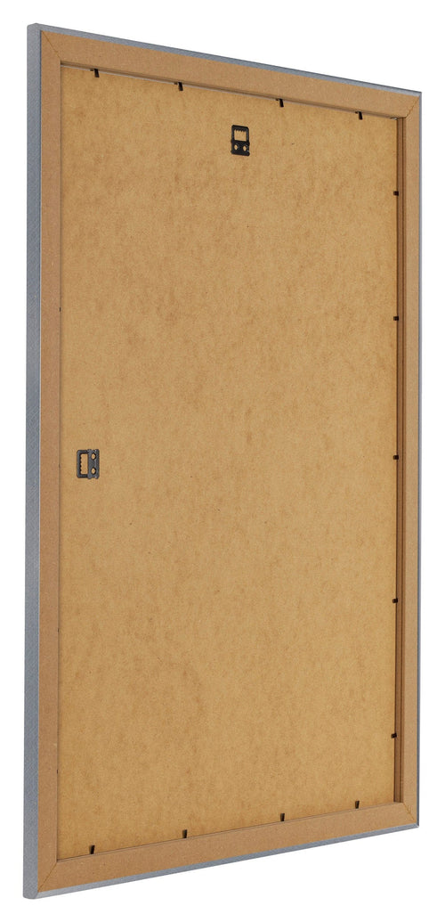 Como MDF Fotolijst 67x98cm Aluminium Geborsteld Achterzijde Schuin | Yourdecoration.nl