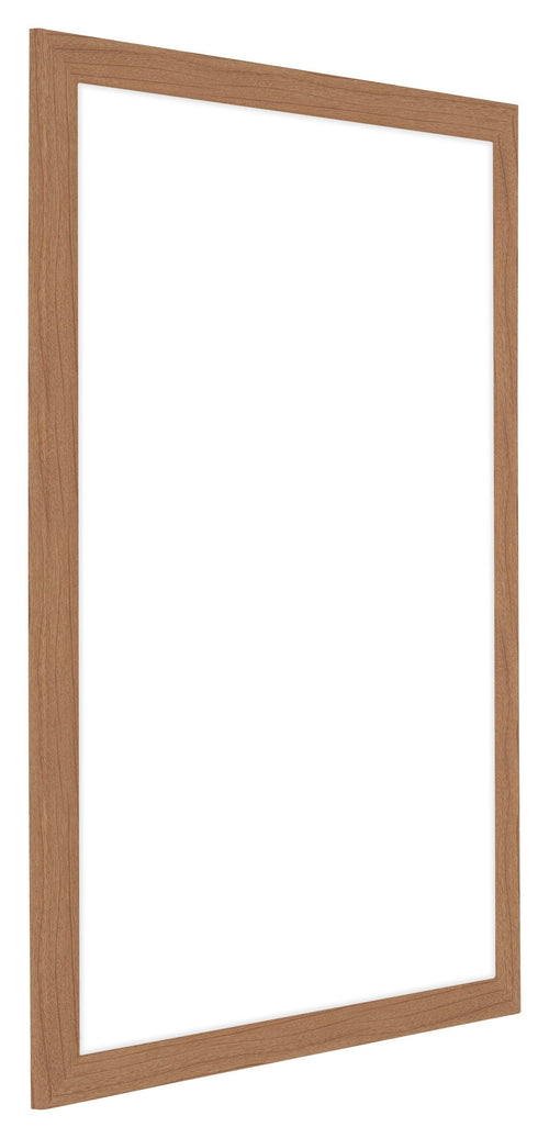 Como MDF Fotolijst 67x98cm Notenhout Licht Voorzijde Schuin | Yourdecoration.nl