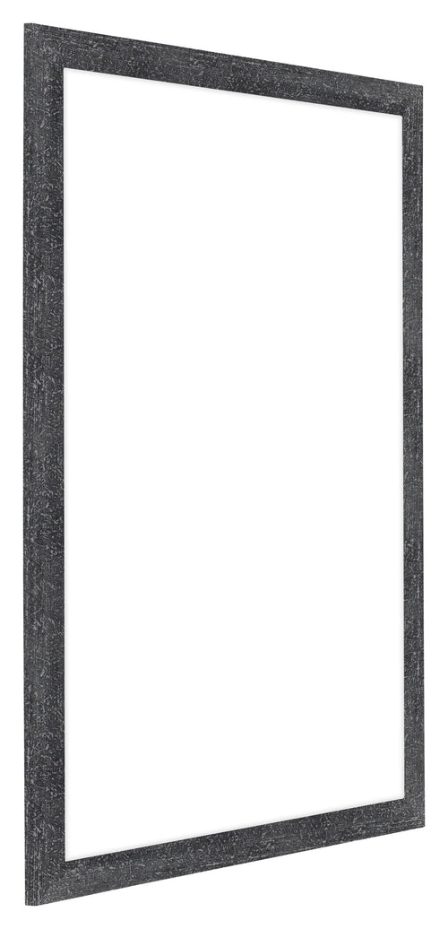 Como MDF Fotolijst 68x98cm Grijs Geveegd Voorzijde Schuin | Yourdecoration.nl