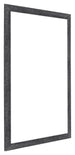 Como MDF Fotolijst 68x98cm Grijs Geveegd Voorzijde Schuin | Yourdecoration.nl