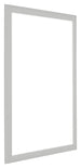 Como MDF Fotolijst 68x98cm Wit Houtnerf Voorzijde Schuin | Yourdecoration.nl
