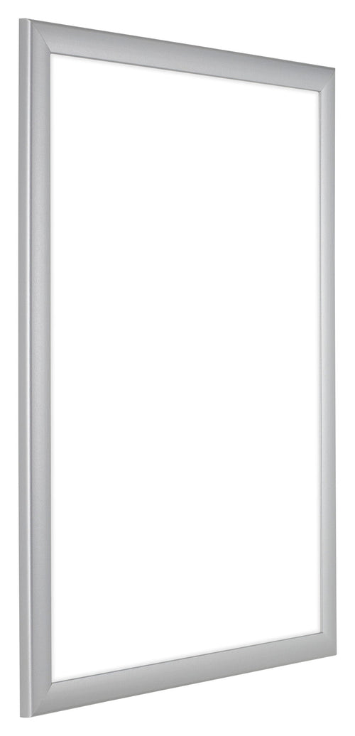 Como MDF Fotolijst 68x98cm Zilver Mat Voorzijde Schuin | Yourdecoration.nl