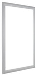 Como MDF Fotolijst 68x98cm Zilver Mat Voorzijde Schuin | Yourdecoration.nl