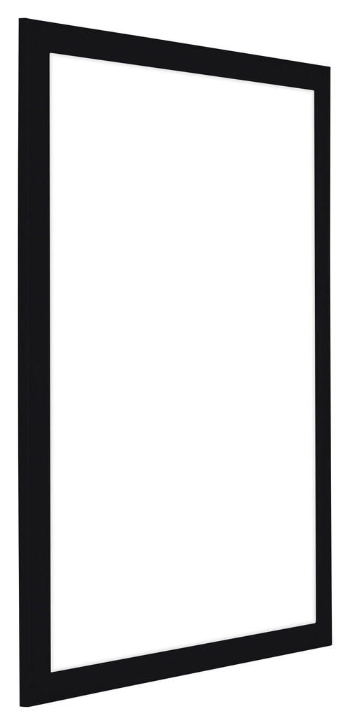 Como MDF Fotolijst 68x98cm Zwart Hoogglans Voorzijde Schuin | Yourdecoration.nl