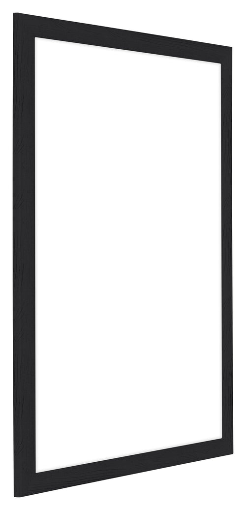 Como MDF Fotolijst 68x98cm Zwart Houtnerf Voorzijde Schuin | Yourdecoration.nl