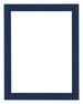 Como MDF Fotolijst 75x100cm Donkerblauw Geveegd Voorzijde | Yourdecoration.nl