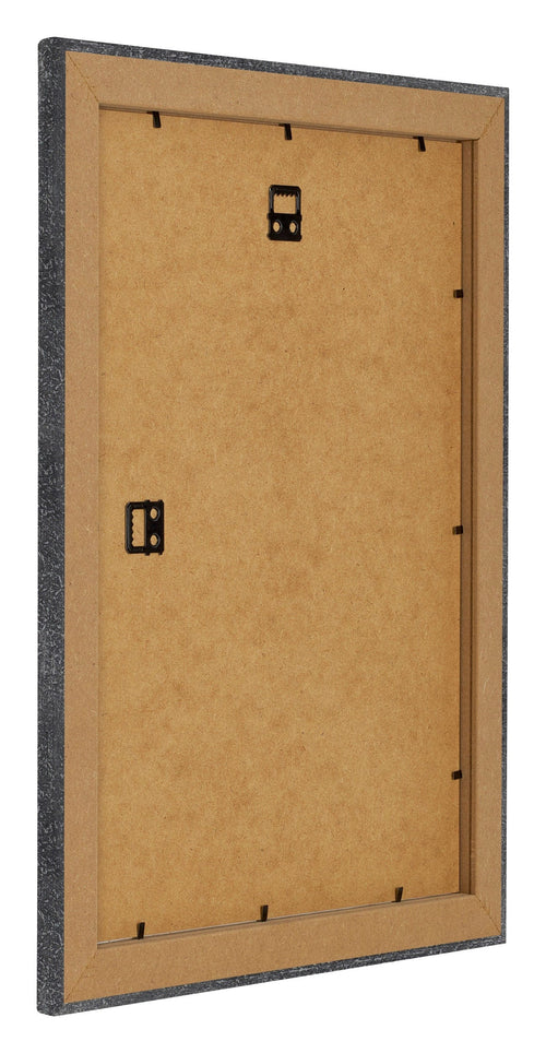 Como MDF Fotolijst 75x98cm Grijs Geveegd Achterzijde Schuin | Yourdecoration.nl