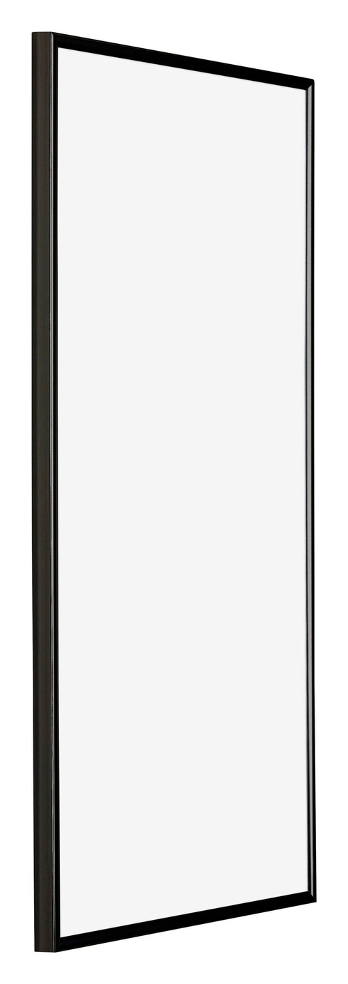 Evry Kunststof Fotolijst 40x80cm Zwart Hoogglans Voorzijde Schuin | Yourdecoration.nl