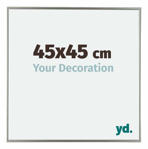 Evry Kunststof Fotolijst 45x45cm Champagne Voorzijde Maat | Yourdecoration.nl