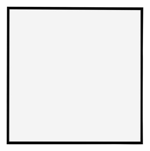 Evry Kunststof Fotolijst 70x70cm Zwart Mat Voorzijde | Yourdecoration.nl