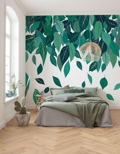 Fotobehang Blatterchaos 350x250cm FLX7 012 Sfeer | Yourdecoration.nl