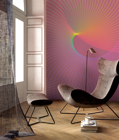 Fotobehang Frequenz 200x250cm Komar FLX4 064 Sfeer | Yourdecoration.nl