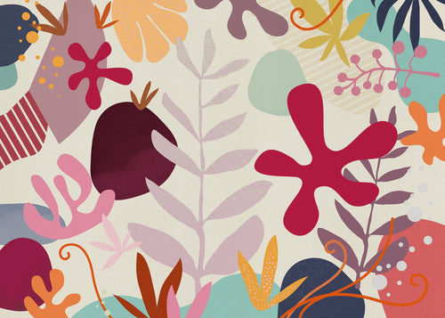 Fotobehang Happy Corals 350x250cm FLX7 030 | Yourdecoration.nl