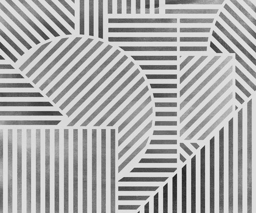 Fotobehang Jeux de Lignes 300x250cm FLX6 037 | Yourdecoration.nl