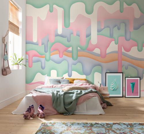 Fotobehang Melt 300x250cm FLX6 035 Sfeer 2 | Yourdecoration.nl