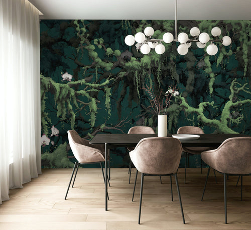 Fotobehang Orch Idee 350x250cm FLX7 019 Sfeer | Yourdecoration.nl