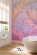 Fotobehang Palm Foglie 200x250cm Komar FLX4 057 Sfeer | Yourdecoration.nl
