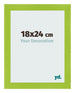 Fotolijst 18x24cm Groen MDF Pisa Voorzijde Maat | Yourdecoration.nl