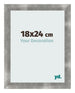 Fotolijst 18x24cm Metaal Vintage MDF Pisa Voorzijde Maat | Yourdecoration.nl