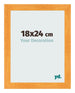 Fotolijst 18x24cm Oranje MDF Pisa Voorzijde Maat | Yourdecoration.nl