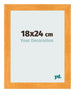 Fotolijst 18x24cm Oranje MDF Pisa Voorzijde Maat | Yourdecoration.nl