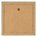 Fotolijst 20x20cm Blauw Goud Gemeleerd MDF Pisa Achterzijde | Yourdecoration.nl