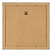 Fotolijst 20x20cm Metaal Vintage MDF Pisa Achterzijde | Yourdecoration.nl