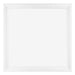 Fotolijst 20x20cm Wit Hoogglans MDF Pisa Voorzijde | Yourdecoration.nl