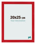 Fotolijst 20x25cm Rood MDF Pisa Voorzijde Maat | Yourdecoration.nl