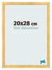 Fotolijst 20x28cm Goud Mat MDF Pisa Voorzijde Maat | Yourdecoration.nl