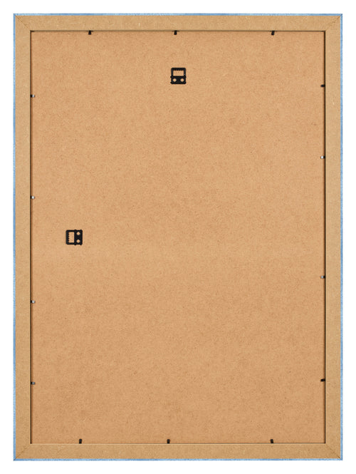 Fotolijst 20x28cm Helder Blauw Geveegd MDF Pisa Achterzijde | Yourdecoration.nl