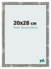 Fotolijst 20x28cm Metaal Vintage MDF Pisa Voorzijde Maat | Yourdecoration.nl