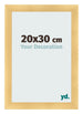 Fotolijst 20x30cm Goud Mat MDF Pisa Voorzijde Maat | Yourdecoration.nl